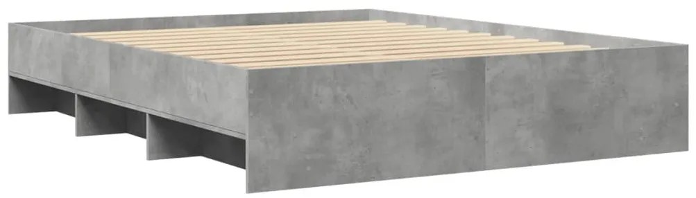 vidaXL Πλαίσιο κρεβατιού χωρίς στρώμα 160x200 εκ. Επεξεργασμένο Ξύλο