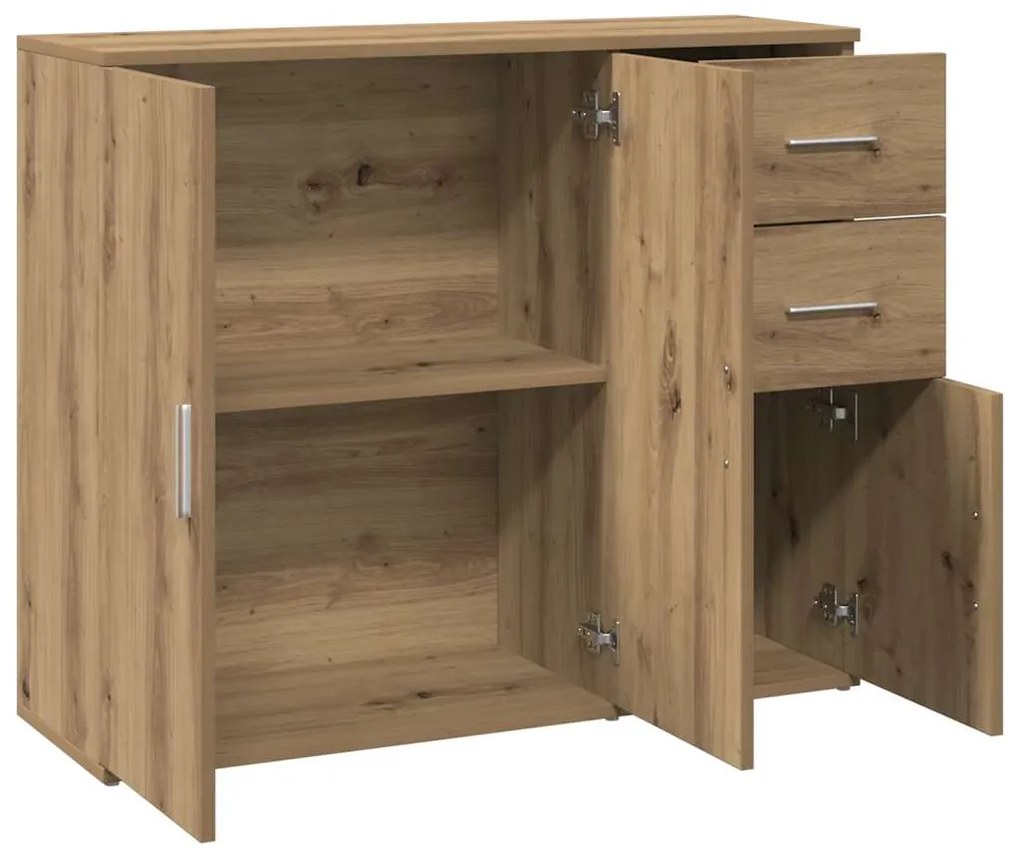 vidaXL Ντουλάπι Αρτισιανή Δρυς 91x29,5x75 εκ. από Επεξεργασμένο Ξύλο