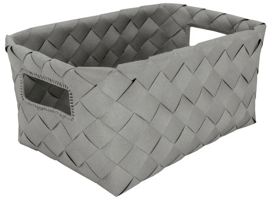 Καλάθι Αποθήκευσης Aspera M 18,5x12x28cm Platinum Kleine Wolke Polyethylene