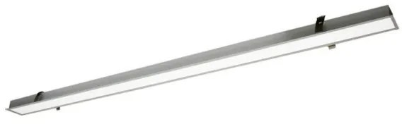 Γραμμικό Χωνευτό  L1420 4000K Ανοδ. Dim. Station Ultra 3911-03142-4-U-D4 Viokef 3911-03142-4-U-D4 Ασημί