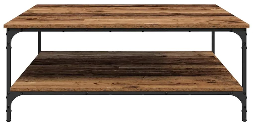 vidaXL Τραπεζάκι σαλονιού Παλαιό ξύλο 100 x 100 x 40 cm