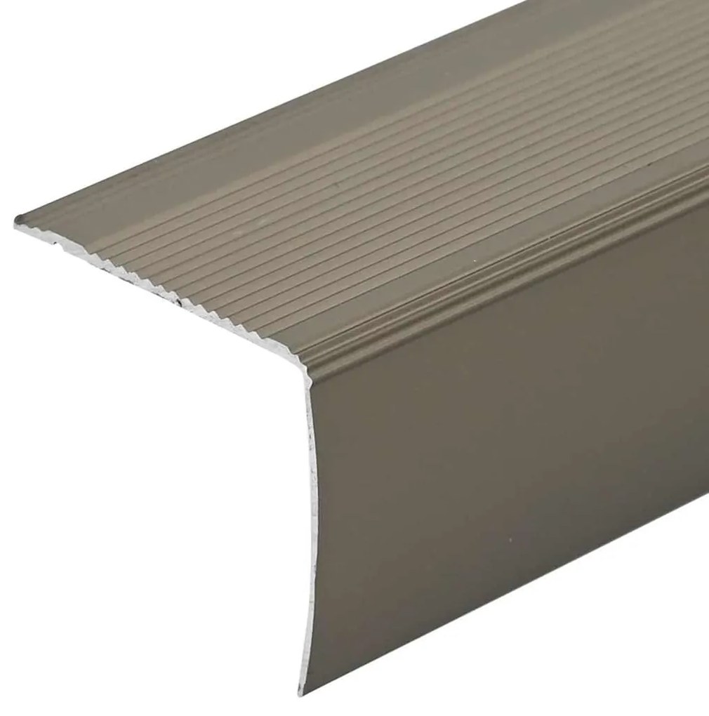 vidaXL Προστατευτικά ακμών σκάλας 30 pcs Μπρονζέ 67 cm Αλουμίνιο
