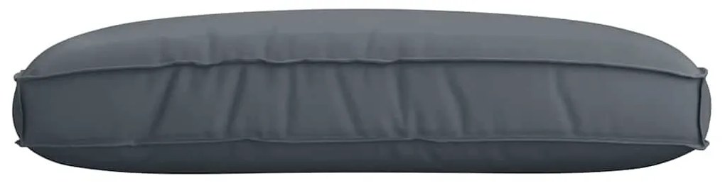 vidaXL Μαξιλάρι Ανθρακί 120 x 80 x 12 cm Ύφασμα Όξφορντ