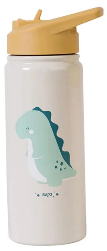 Παγούρι - Θερμός 500ml Με Καλαμάκι Saro Dinos 74554