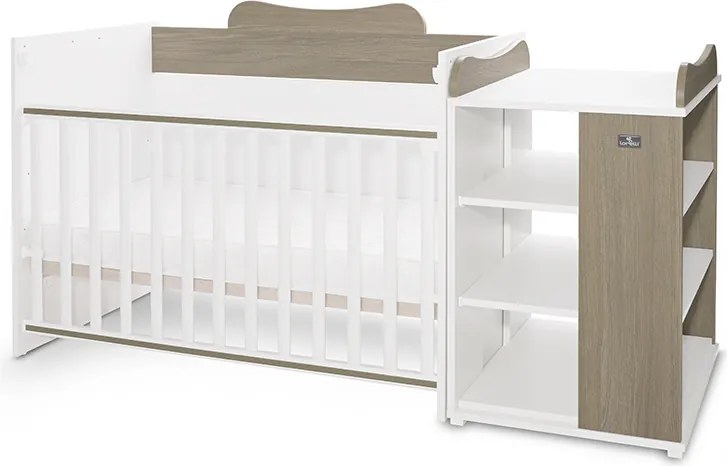 BED MULTI 190/72 COLOUR WHITE/COFFE