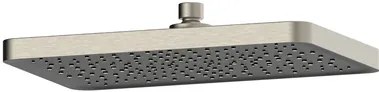 BRUNO κεφαλή ντους P25650YGNB, ορθογώνια, 34x22cm, ασημί