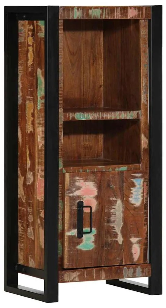 vidaXL Σετ Επίπλων Μπάνιου με ράφι 4 pcs Καφέ Στερεό ξύλο μάνγκο