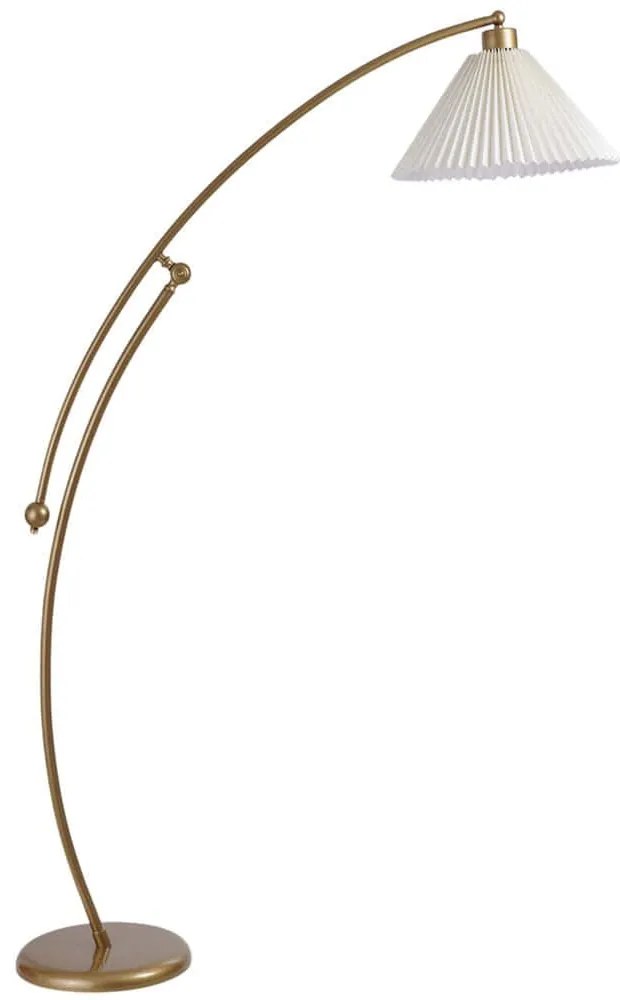 Φωτιστικό Δαπέδου 534LUN5626 Φ38x155cm 1xE27 40W Cream-Gold Opviq