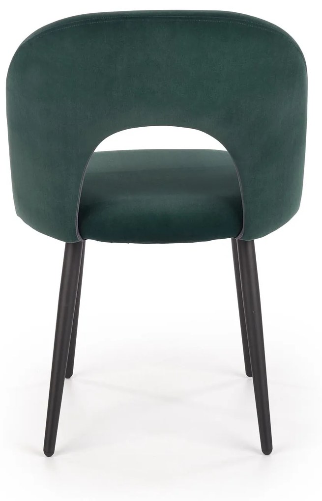 K384 chair, color: dark green DIOMMI V-CH-K/384-KR-C.ZIELONY