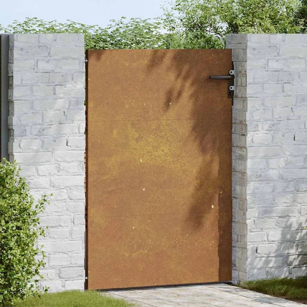 vidaXL Πύλη Κήπου 85 x 150 εκ. από Ατσάλι Corten