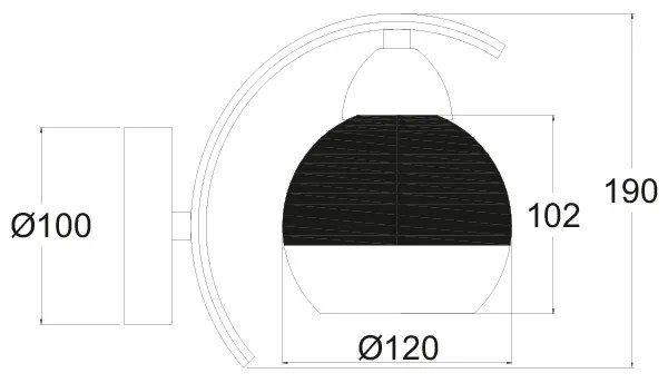 ΑΠΛΙΚΑ ΓΥΑΛΙ ΧΡΩΜΙΟ - ΔΙΑΦΑΝΕΣ 1ΧE27 ALIEN - TNK81444CR1W - TNK81444CR1W