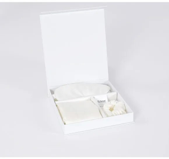 Beauty Home Σετ ομορφιάς ύπνου 3τμχ Art 7005 100% Tencel - Εκρού