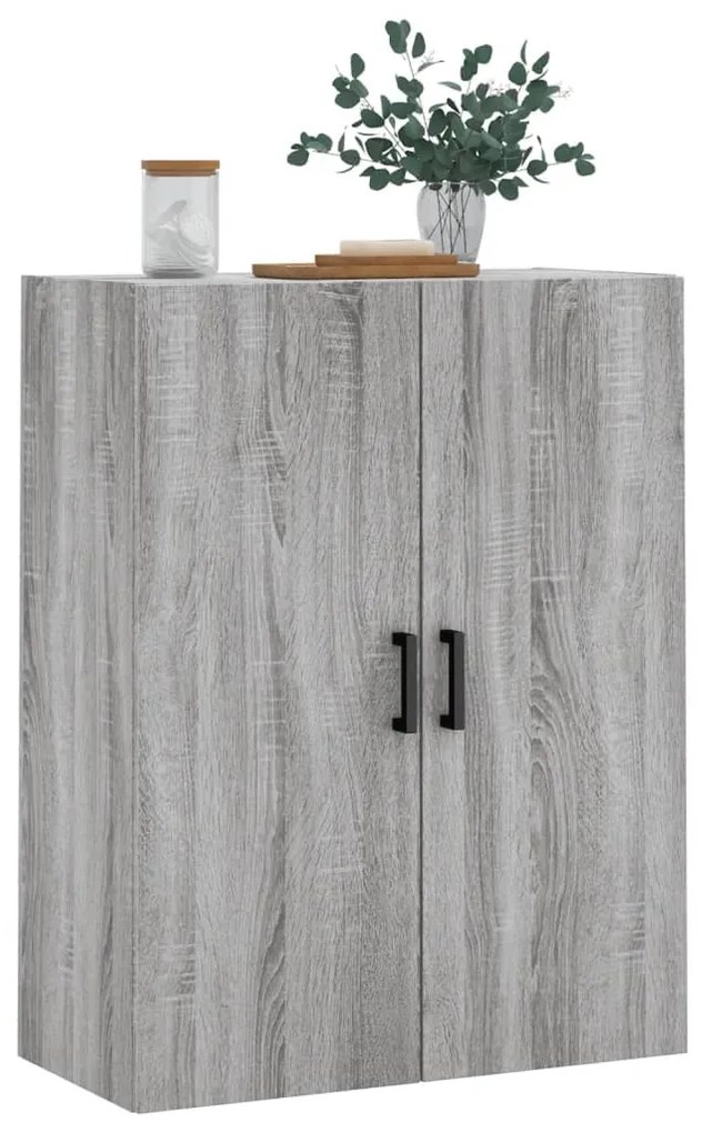 vidaXL Ντουλάπι Τοίχου Γκρι Sonoma 69,5 x 34 x 90 εκ.