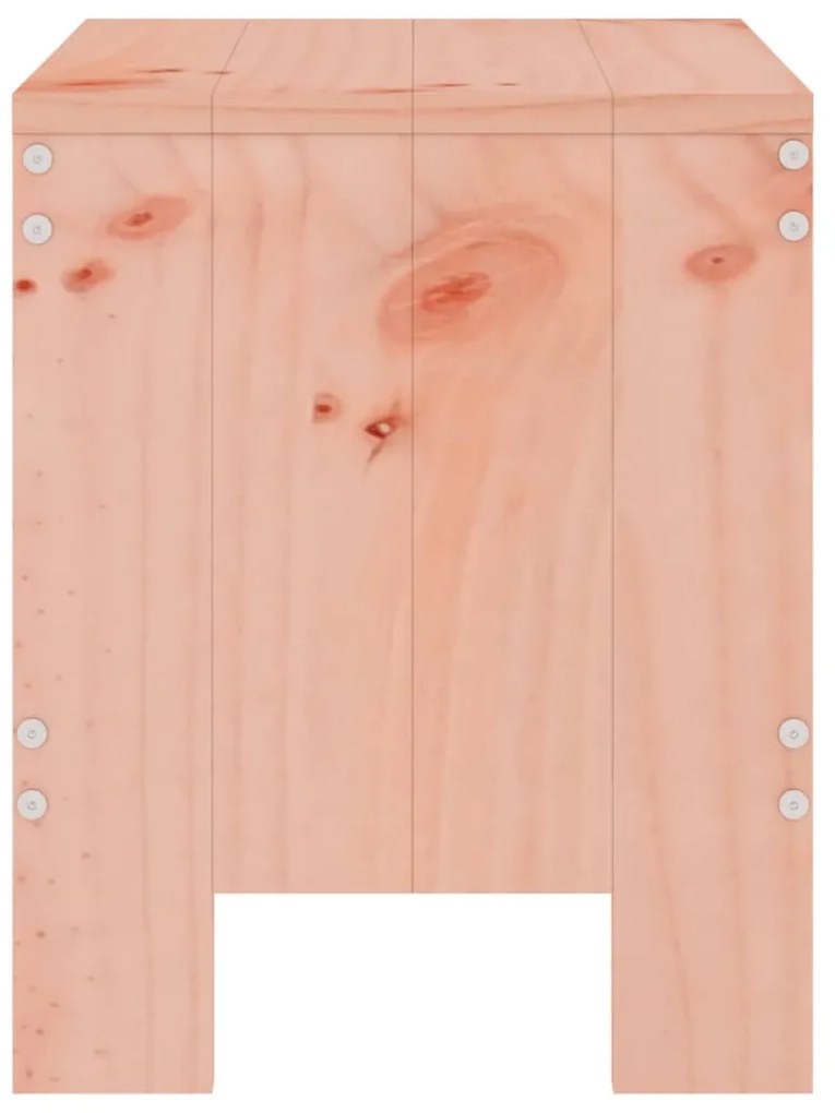 vidaXL Σκαμπό Κήπου 2 τεμ. 40 x 36 x 45εκ. Μασίφ Ξύλο Ψευδοτσούγκας