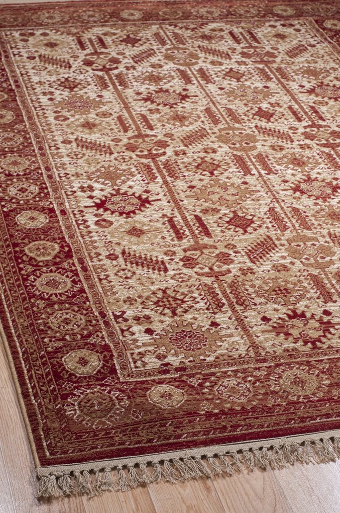 ΧΑΛΙ ORIAN 2305/Cream Red - 200cm x 250cm - 2002938