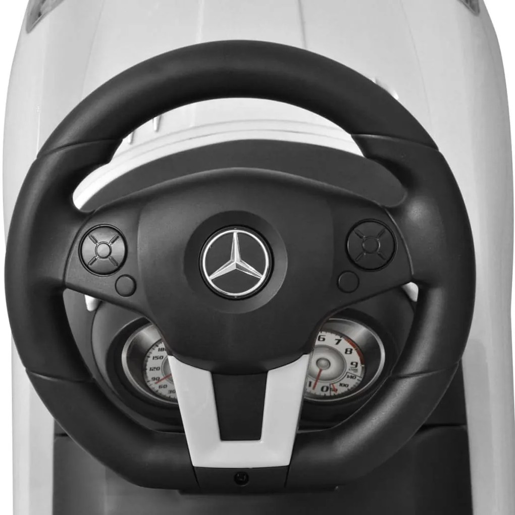 MERCEDES BENZ ΑΥΤΟΚΙΝΗΤΟ ΠΑΙΔΙΚΟ ΠΟΔΟΚΙΝΗΤΟ ΛΕΥΚΟ 80089