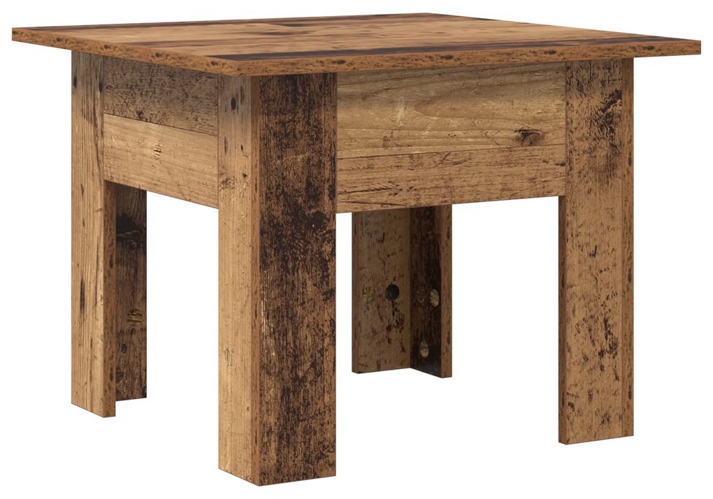 vidaXL Τραπεζάκι σαλονιού Παλαιό ξύλο 55 x 55 x 42 εκ