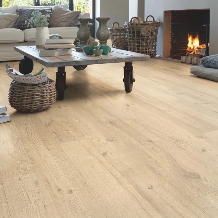 Laminate Quick-Step Impressive IM1853 Sandblasted oak natural 1380×190×8 (mm)