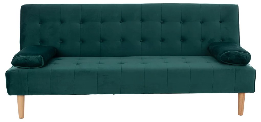 Καναπές - Κρεβάτι Wanda Βελούδο Κυπαρισσί 188x83x83Y εκ. 188x83x83 εκ.