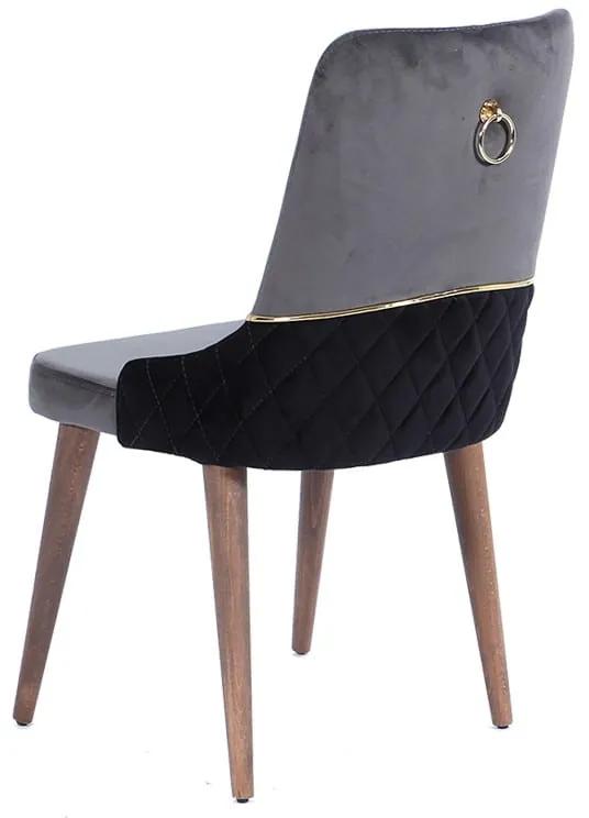 Καρέκλα RİO PLUS ξύλο φυσικό χρώμα /ύφασμα BABYFACE 12 &amp;LİMA 36 - Βελούδο - 783-1114
