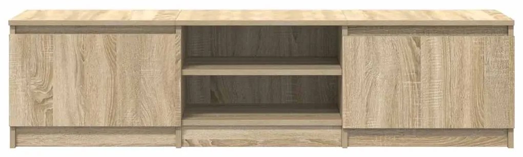 vidaXL Έπιπλο Τηλεόρασης Sonoma Δρυς 140x40x35,5 εκ. από Επεξ. Ξύλο