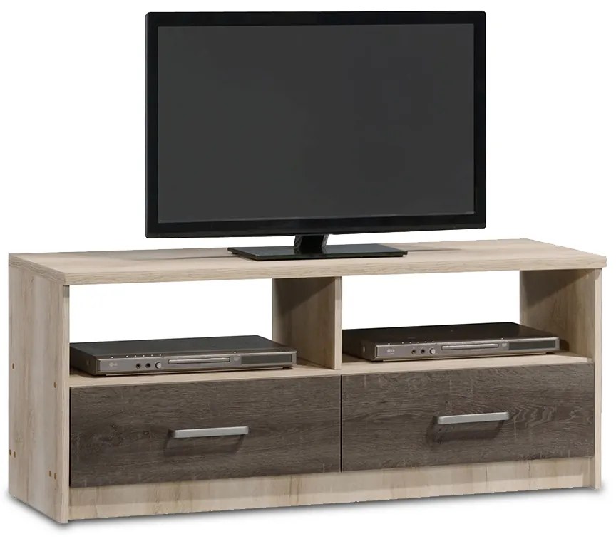 Έπιπλο τηλεόρασης OLYMPUS pakoworld χρώμα castillo-toro 120x39,5x50εκ 123-000018