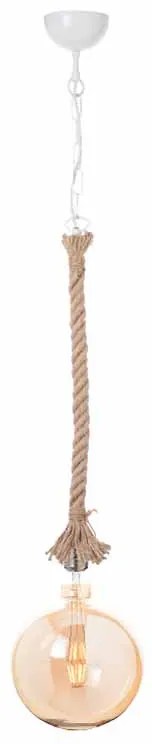 Ανάρτηση Φωτιστικού Οροφής Aca 50WRC Rope/White Matt