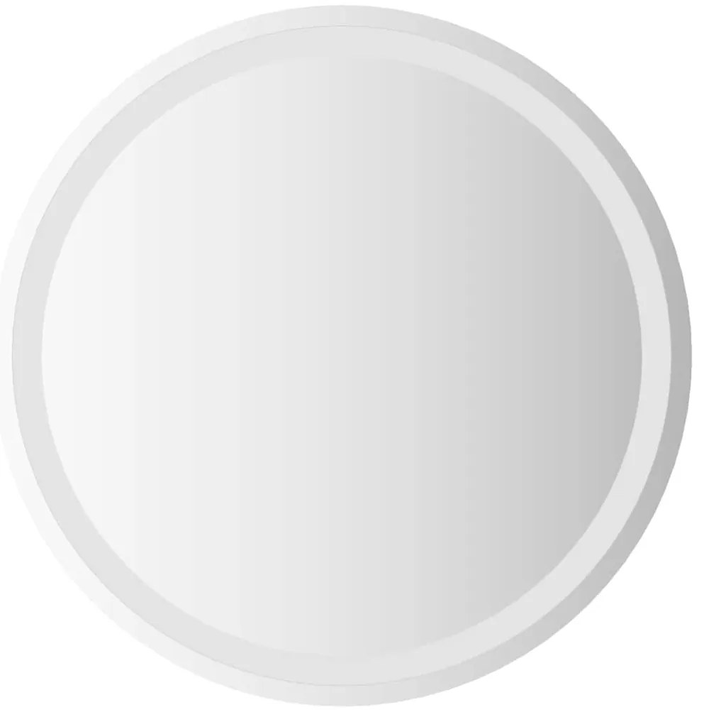 vidaXL Καθρέφτης Μπάνιου LED Στρογγυλός 60 εκ.