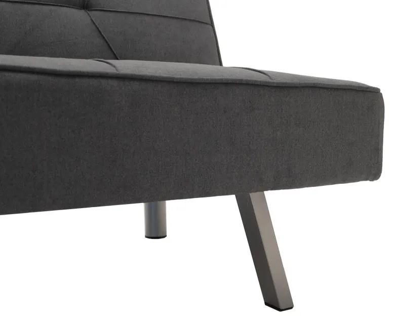 Καναπές - Kρεβάτι Travis 3θέσιος Ύφασμα Ανθρακί 175x83x74 εκ. 175x83x74 εκ.