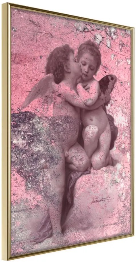 Αφίσα - Innocent Love - 30x45 - Χρυσό - Χωρίς πασπαρτού