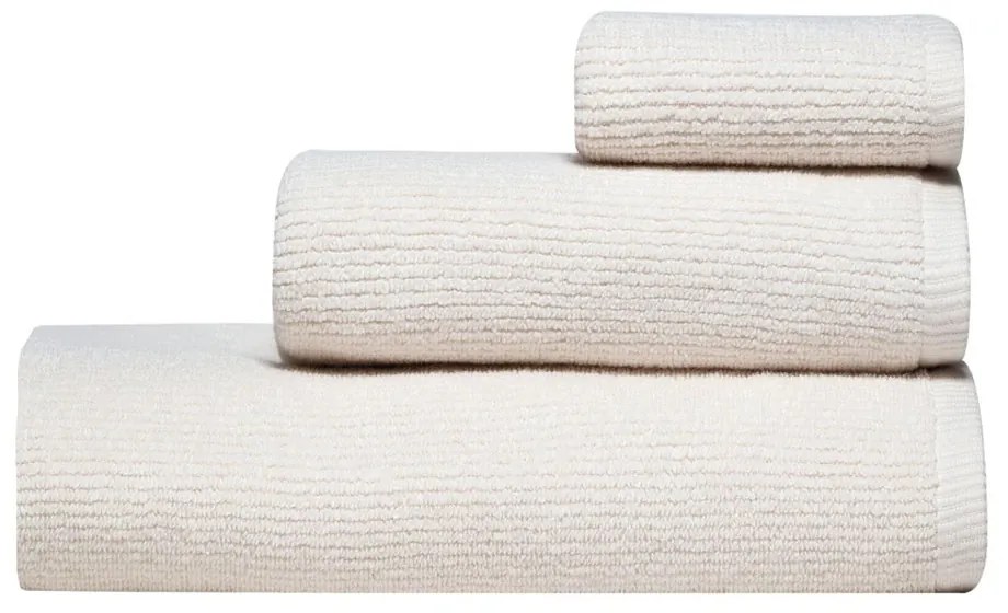 Πετσέτα Viktor 12 Ecru Kentia Σώματος 70x140cm 100% Βαμβάκι