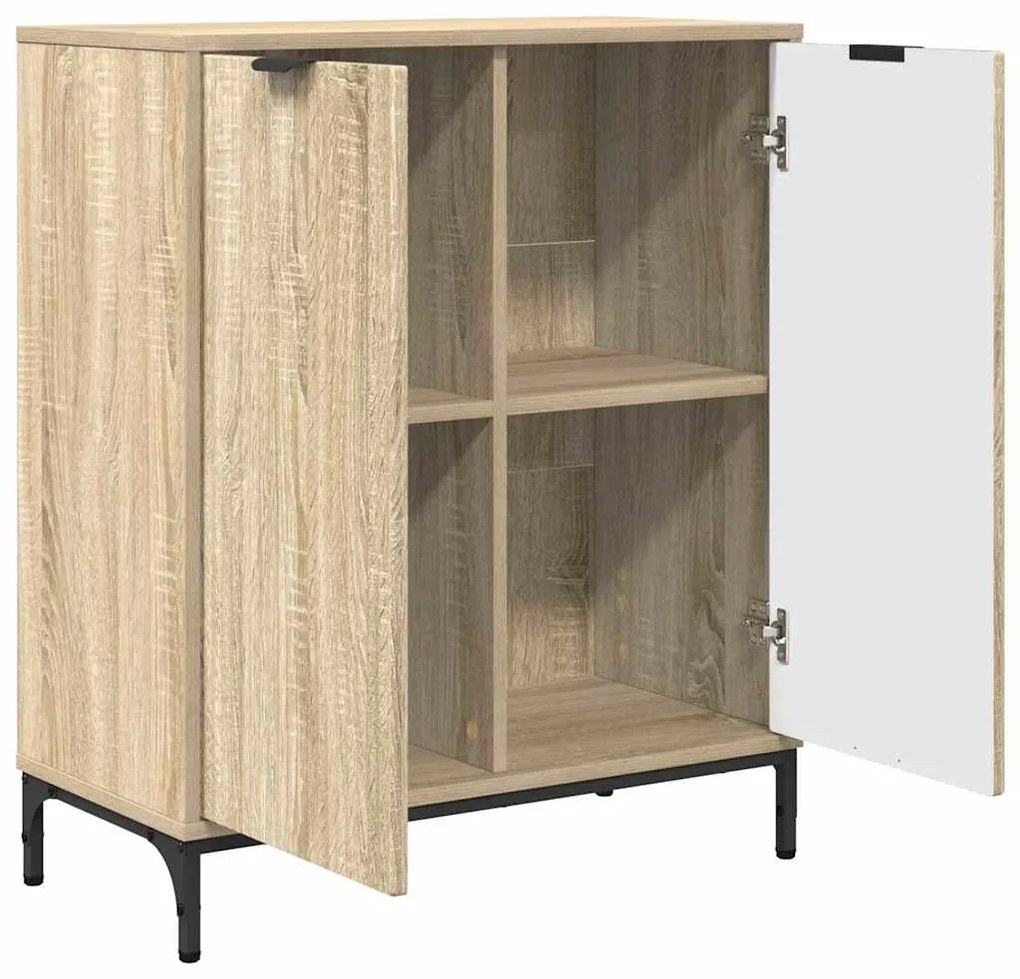 vidaXL Πλαϊνό γραφείο Sonoma Δρυς 69.5 x 33 x 82 εκ.