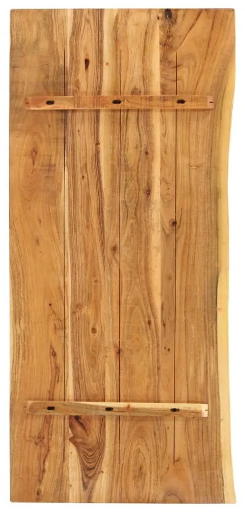 vidaXL Πάγκος Μπάνιου 140x52x2,5 εκ. από Μασίφ Ξύλο Ακακίας