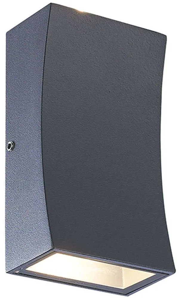 Φωτιστικό Τοίχου - Απλίκα Fer LG1042G 6,5x3,8x12cm Led 180lm 6W 3000K Dark Grey Aca