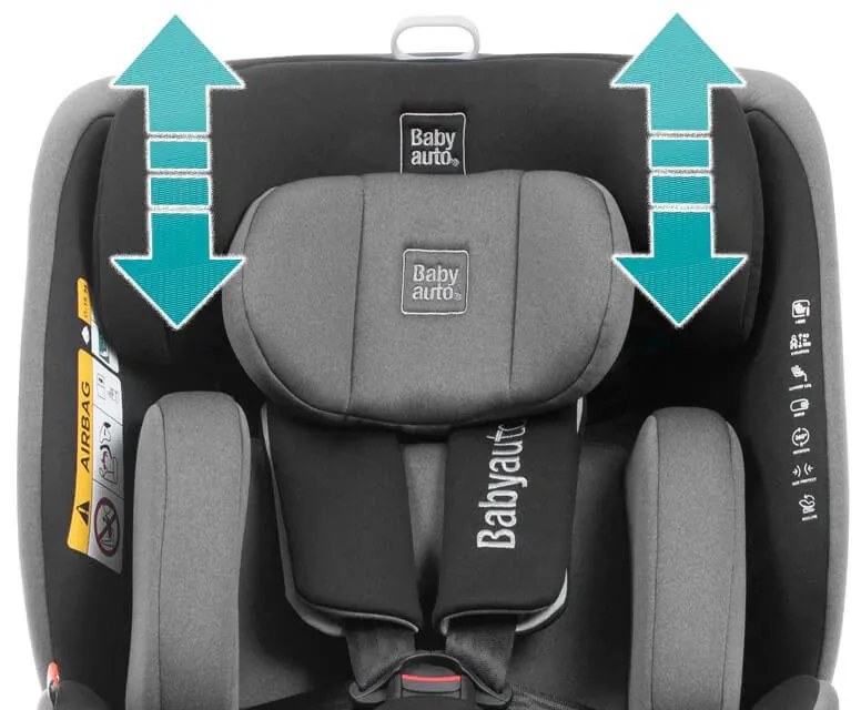 Baby Auto Core I-Size Βρεφικό Κάθισμα Αυτοκινήτου Anthracite Melange 40-150cm