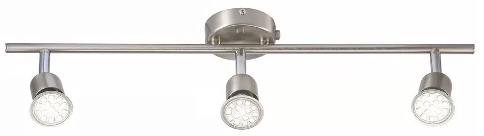 Φωτιστικό Οροφής - Spot Avenue 3-Rail 2113190132 GU10 10x56cm Brushed Steel Nordlux