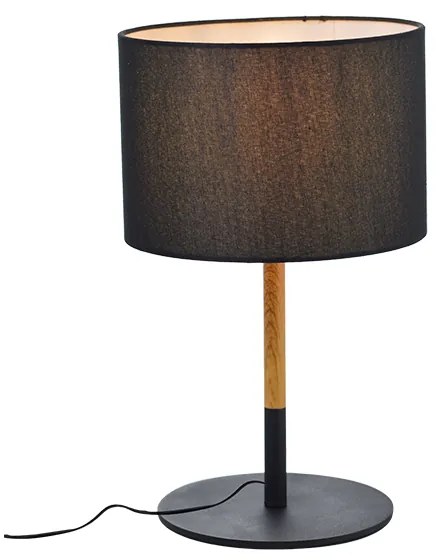 Φωτιστικό Επιτραπέζιο Aca OD6508TBK YASMINE Μαύρο Ματ (Black Mat)