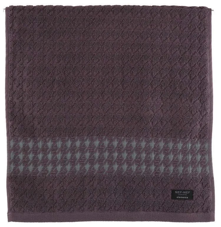 Πετσέτα Capon Dark Brown Nef Nef Προσώπου 50x100cm 100% Cotton