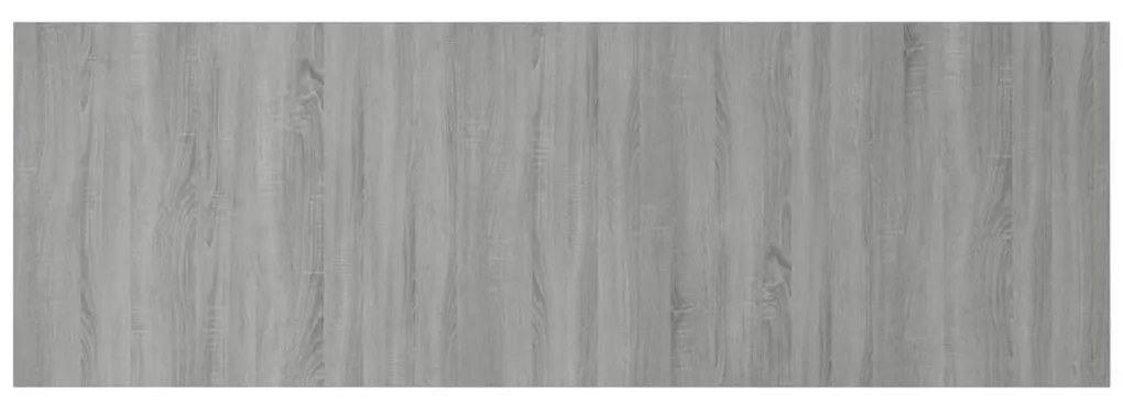 vidaXL Κεφαλάρι Κρεβατιού Γκρι Sonoma 240x1,5x80 εκ. Επεξεργ. Ξύλο