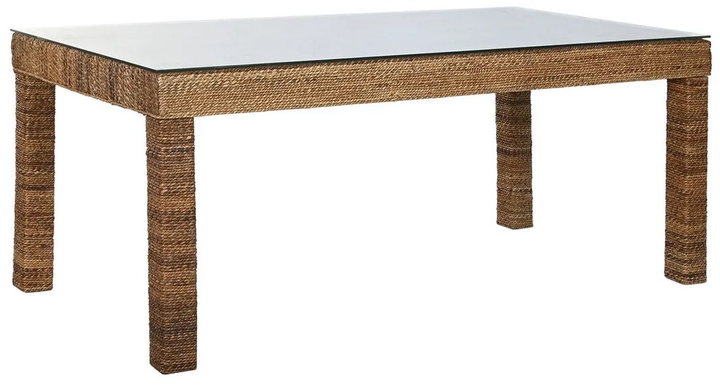 Τραπεζαρία Home ESPRIT Φυσικό ίνα ξύλο teak 180 x 90 x 77 cm