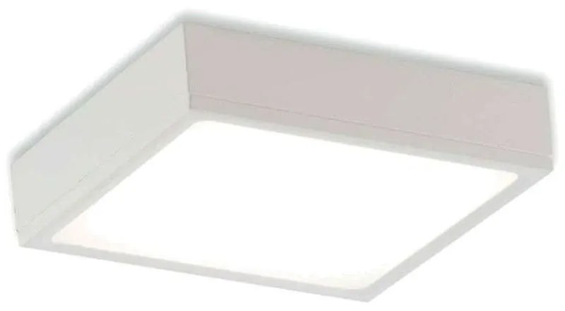 Πάνελ Klio LED-KLIO-Q17 22W Led 2000lm 4000K 16,7x16,7x5cm White Intec Square Αλουμίνιο