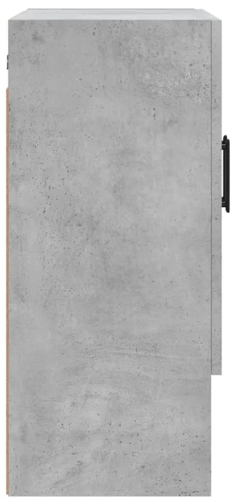 vidaXL Ντουλάπι Τοίχου Γκρι Σκυρ. 60x31x70 εκ. Επεξεργασμένο Ξύλο