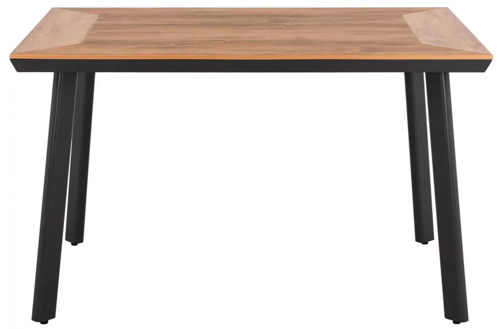 Τραπέζι TABER Αλουμινίου Ανθρακί με Επιφάνεια Polywood 120x80x72,5Υ εκ. 120x80x72.5 εκ.