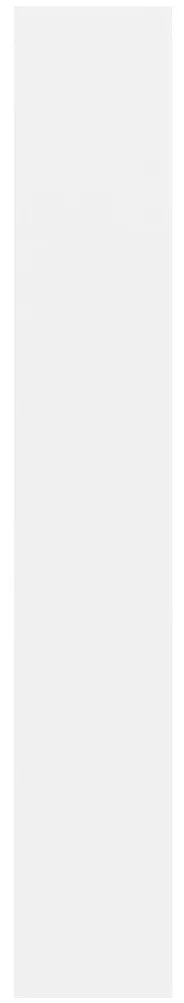 vidaXL Βιβλιοθήκη με 5 Ράφια Λευκή 60 x 30 x 189 εκ. από Επεξ. Ξύλο
