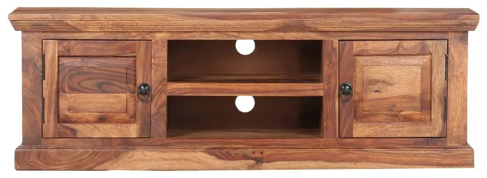 vidaXL Έπιπλο Τηλεόρασης 120 x 30 x 40 εκ. από Μασίφ Ξύλο Sheesham