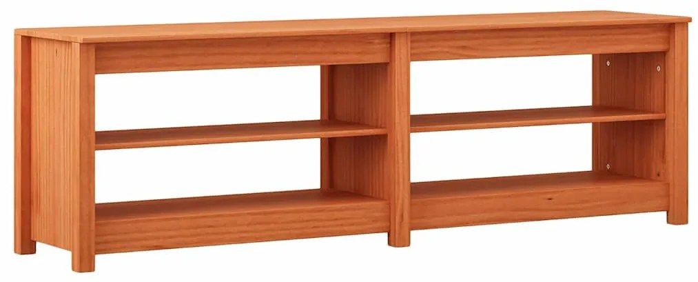 vidaXL Πάγκος για παπούτσια με ράφι Κερωτό καφέ 160 x 36,5 x 50 εκ.