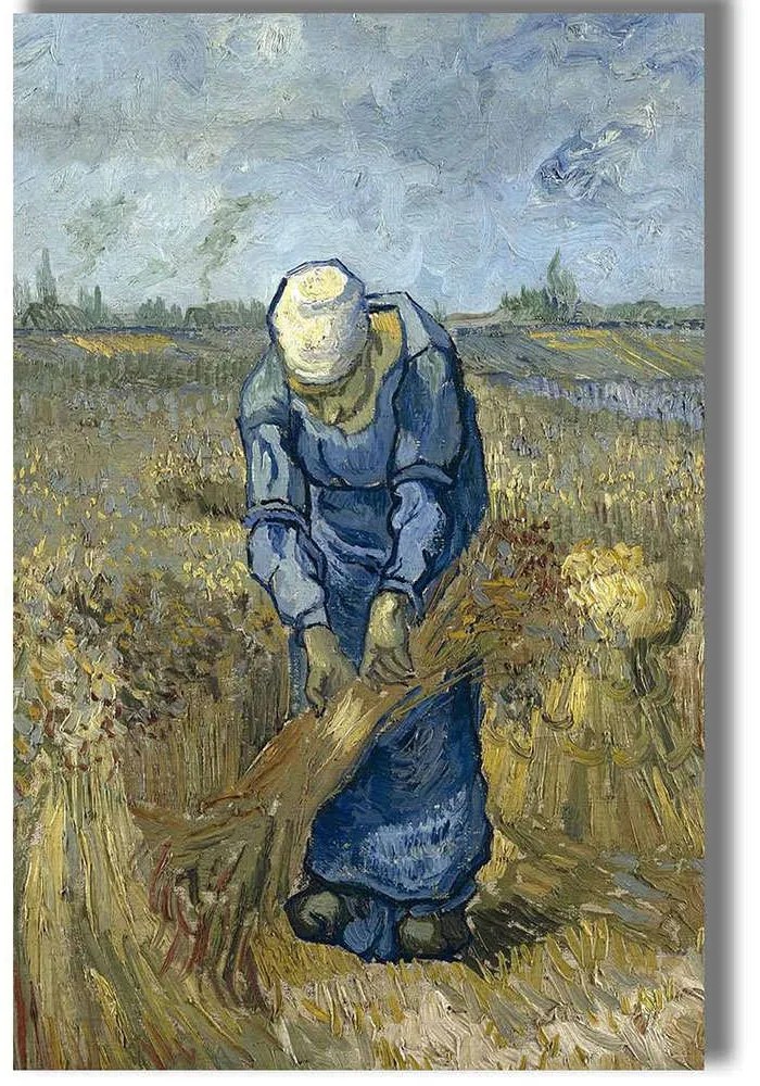 Πίνακας Καμβάς 978VNC1206 70x100cm Multi Wallity Κάθετοι Wood, Canvas