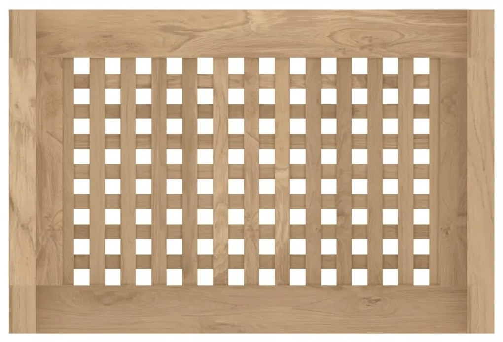 vidaXL Τραπέζι Βοηθητικό Μπάνιου 45 x 30 x 45 εκ. από Μασίφ Ξύλο Teak