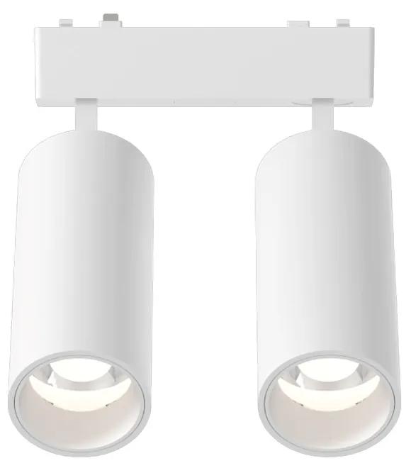 InLight Φωτιστικό LED 2x9W 3000K για Ultra-Thin μαγνητική ράγα σε λευκή απόχρωση D:16cmX4,4cm T03801-WH