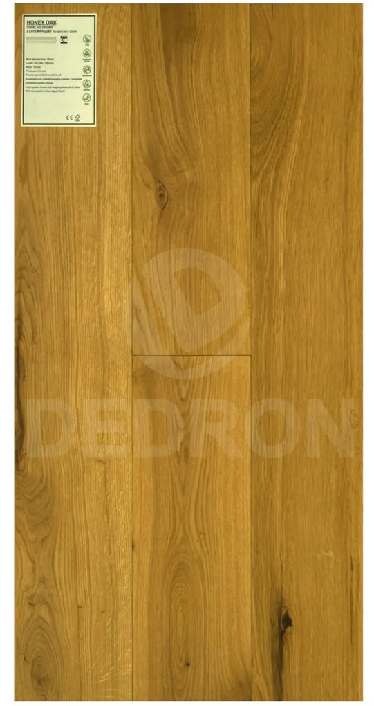 Ιμιμασίφ προλαδωμένο Honey Oak Rustic